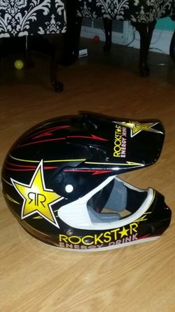 Rockstar helmet. ..size youth med...great condition!