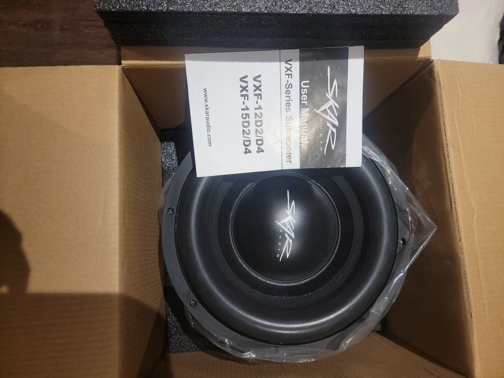 New Skar Audio VXF 12 D2
