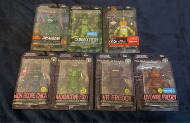 Assorted in box five nights at Freddy’s Funko action figures