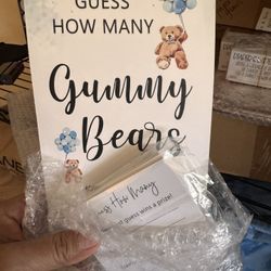 We Can Bearly Wait Baby Shower Boy