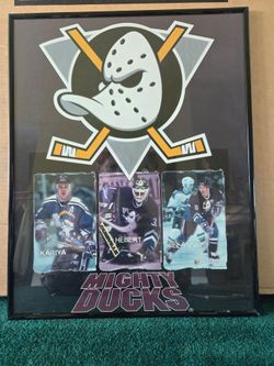 Anaheim Mighty Ducks Framed Poster