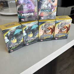 Pokemon Sun and Moon Prerelease Boxes