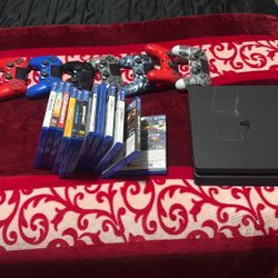 Play Station4 7controller And 13games 