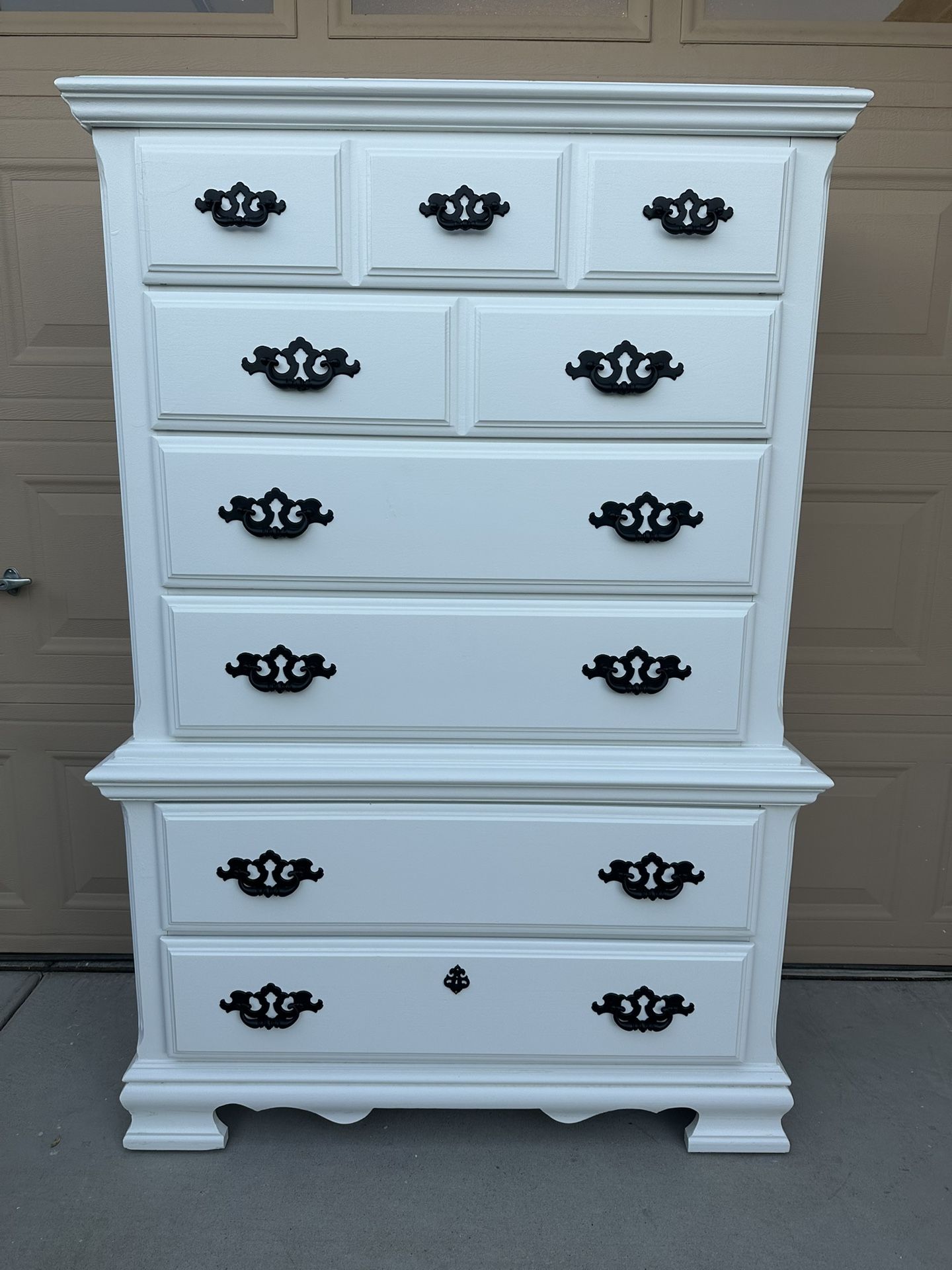 Dresser White 6-Drawers