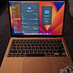 MacBook Air 13.3" Laptop - Apple M1 chip - 8GB Memory - 256GB SSD - ROSE Gold  