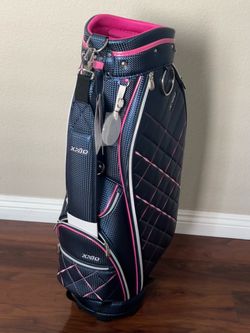 New XXIO women's Navy/Pink Golf Bag