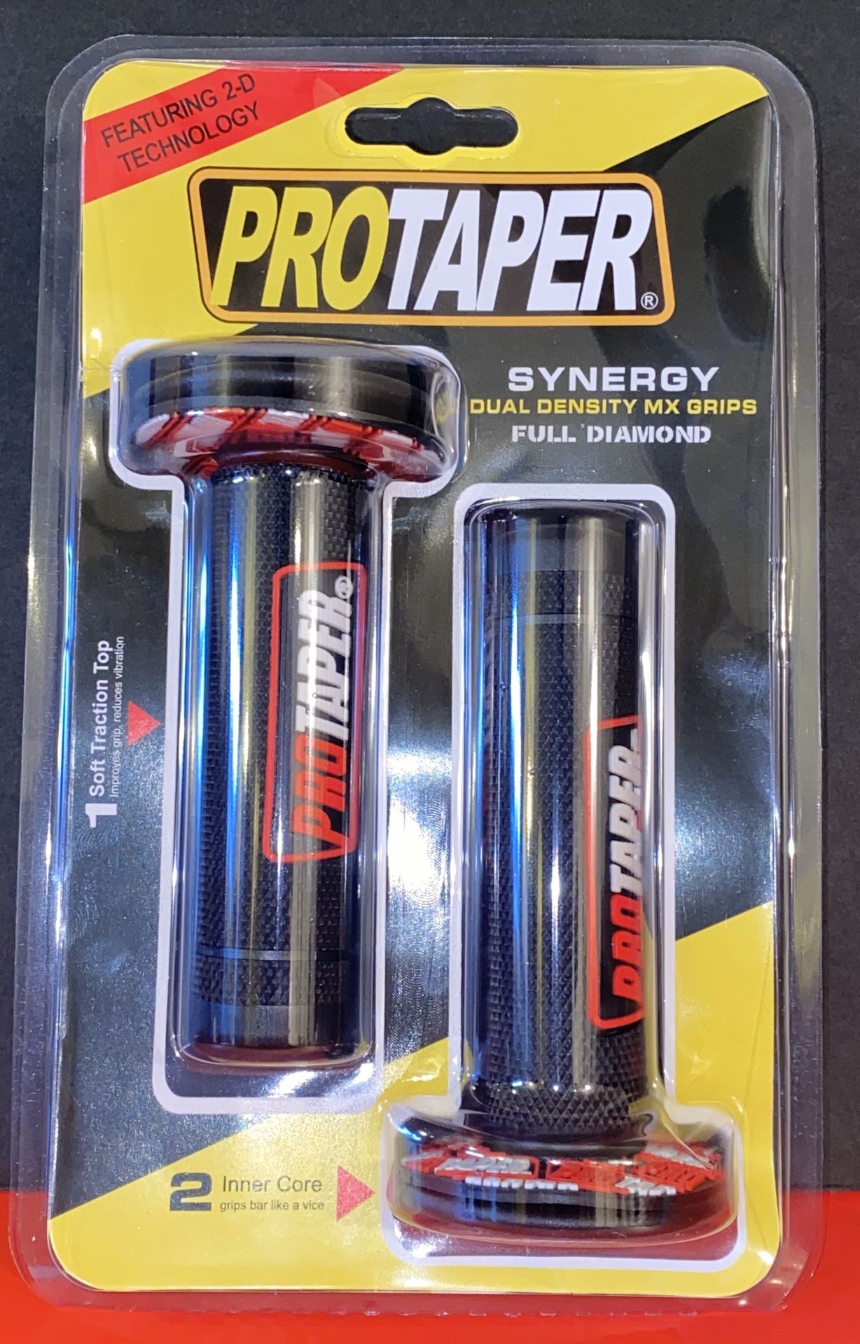 New ProTaper Motorcycle Handlebar Grips 7/8" 22MM Motorcycle Rubber Hand Grip Dirt Bike OffRoad Brand New in packing ProTaper Handle Bar Grips f