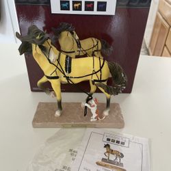 Enesco Trail of Painted Ponies BARN BUDDIES FIGURINE 1E NEW IN BOX Price Is FIRM