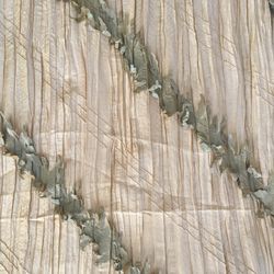 Peach Iridescent Crisp Polyester Fabric • 2yds, 33”