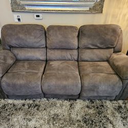 Electric Microfiber Sofa