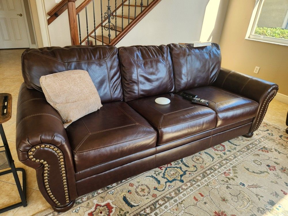 Beautiful Set And Barely used at all. Both Sofas 