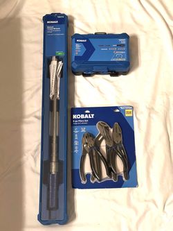 Brand new in the packages KoBalt mechanics, hand tools