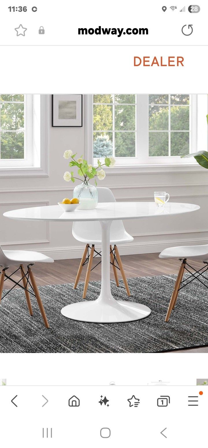 Gorgeous Over Faux Marble Dinning Table