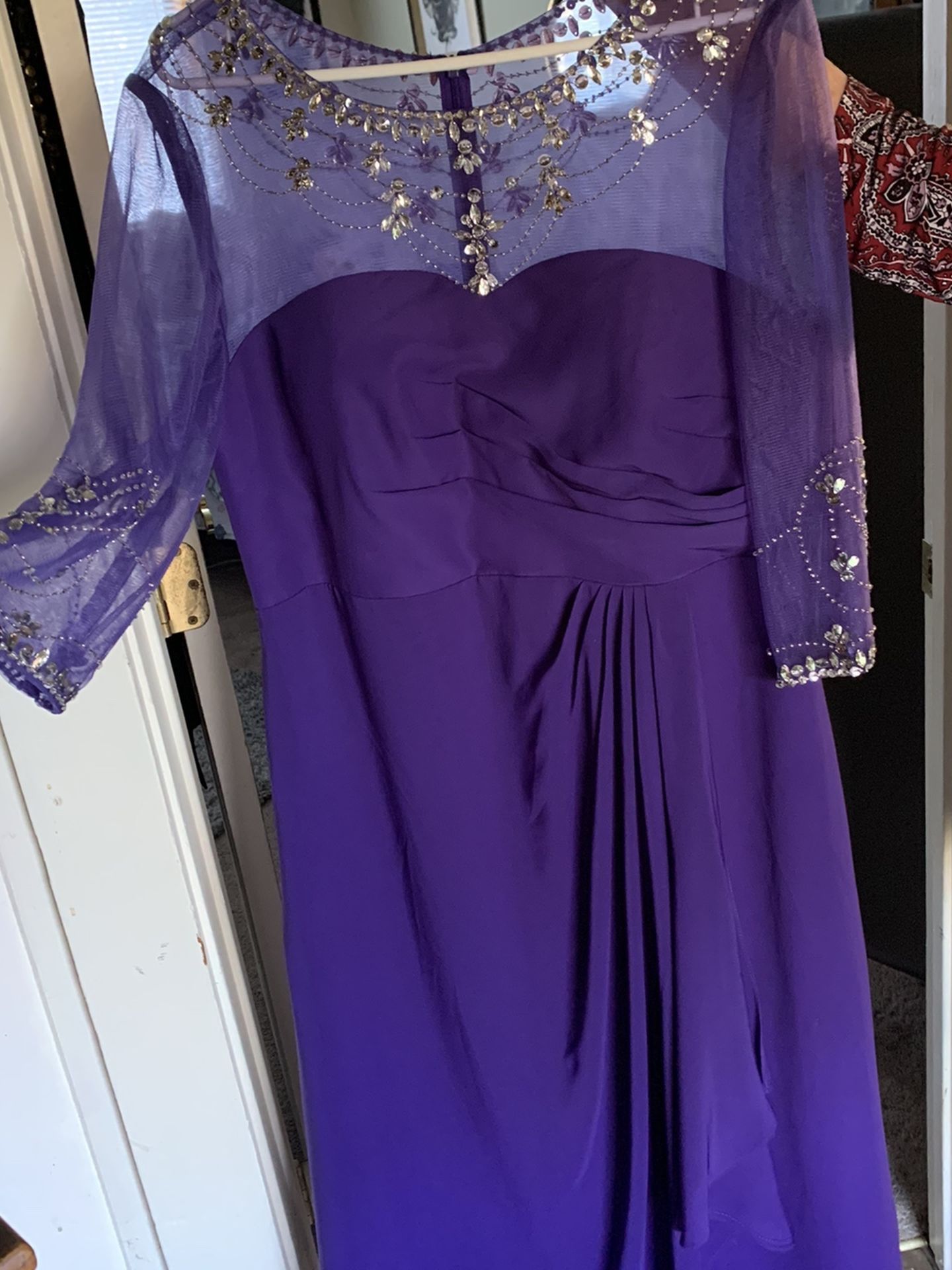 Purple Wedding Dress