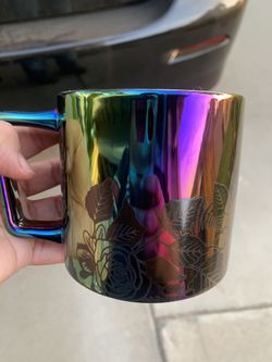 Starbucks metallic rose mug