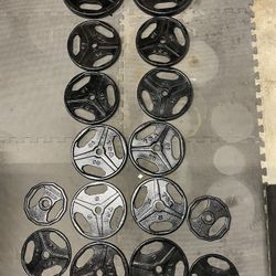 Weights Plates.          130 Dollars 