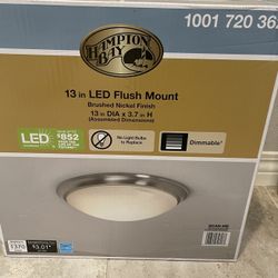 Hampton Bay Led Flush Mount Light Ceiling