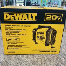 20V MAX DCC0201B Cordless Electric Portable Inflator (Tool Only)