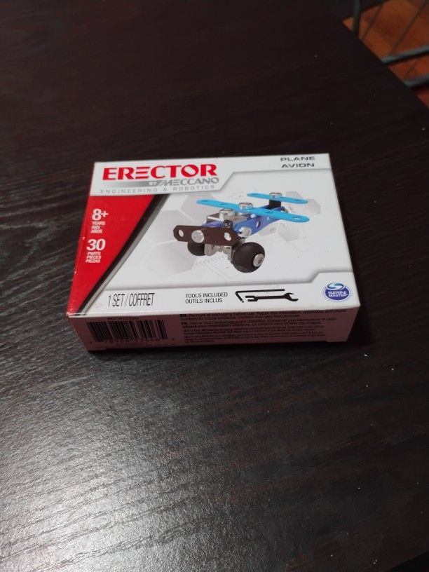 ERECTOR BY MECCANO PLANE AVION