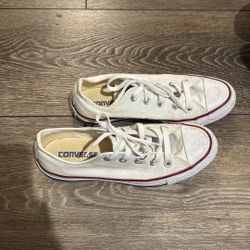 Women’s White Converse 
