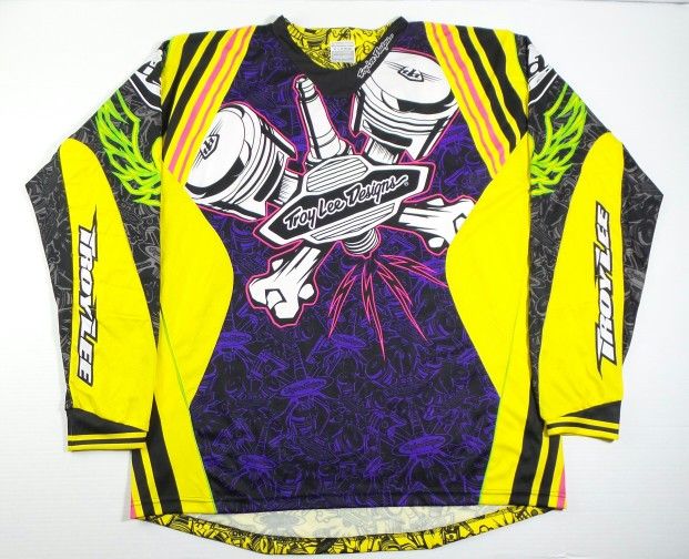 Troy Lee Design Racing Motocross Dirt Bike #412 Coleman Jersey SizeMen's XL
