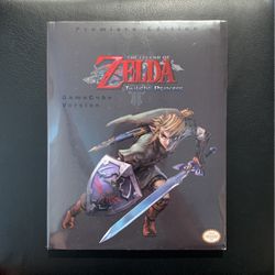 The Legend of Zelda: Twilight Princess Premiere Edition Guidebook GameCube Version