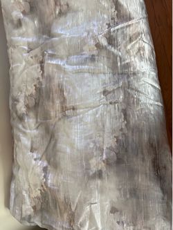 Metallic Queen Duvet with insert