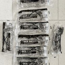 MCA Safety Glasses 8 Items