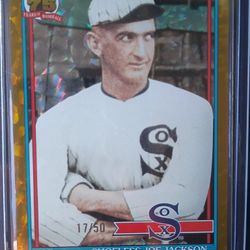 Shoeless Joe Jackson(Gold Crackleboard) #T91-27