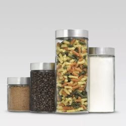 New Glass Canisters
