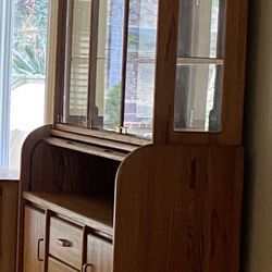 Dining China Cabinet - SOLID OAK