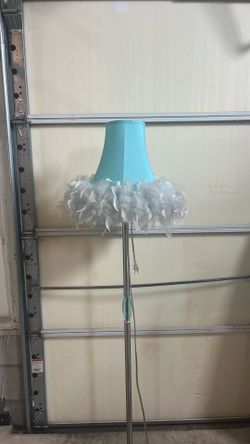 Pretty Blue Lamp 