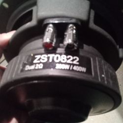 JBL 12 Club 1100 W Peak (1) And 2 zstat Subs Dual 2/400 Wat