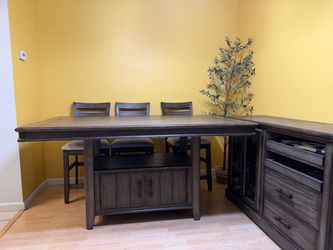 Counter-Height Dining Table Set