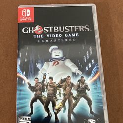 Nintendo Switch Ghostbusters Like New