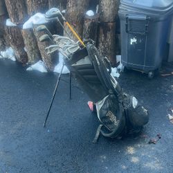 Golf bag And Clubs