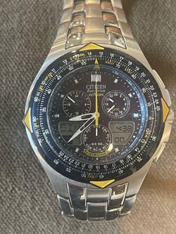 Citizen Eco-Drive Skyhawk Blue Angel Pilot Watch