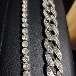 Zirconia Bracelets Men's And Women Bundle 