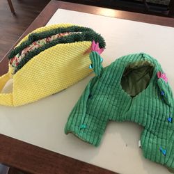 Dog Costumes Taco & Cactus Medium 