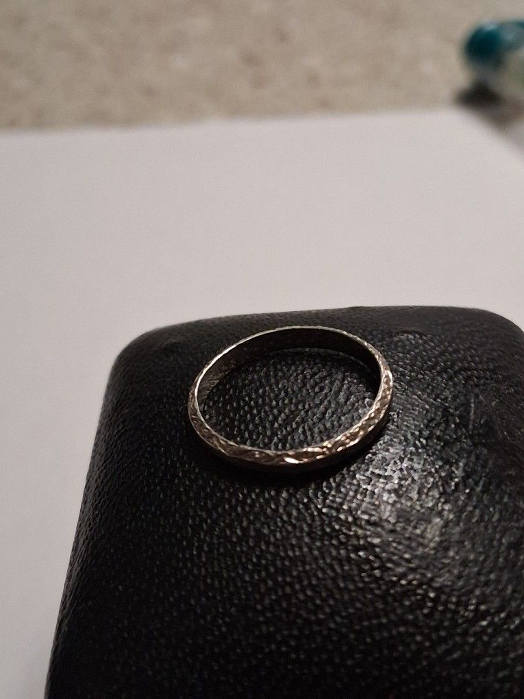 Kiddie Kraft 14k White Gold Ring