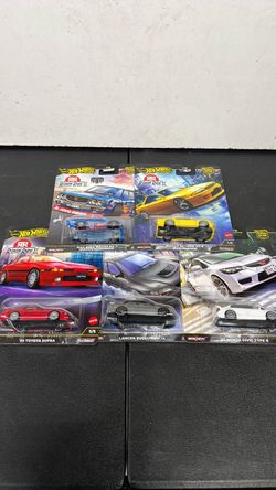 Hot Wheels Ronin Run II Complete 5-Car Set