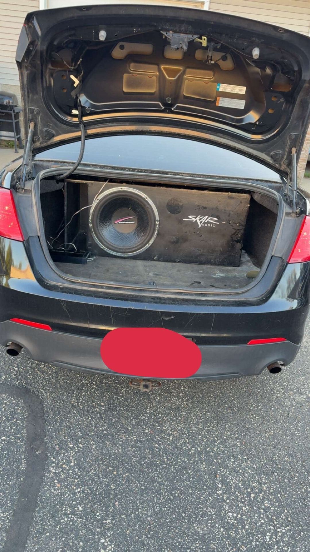 15” Audiobahn Subwoofer in Custom Box