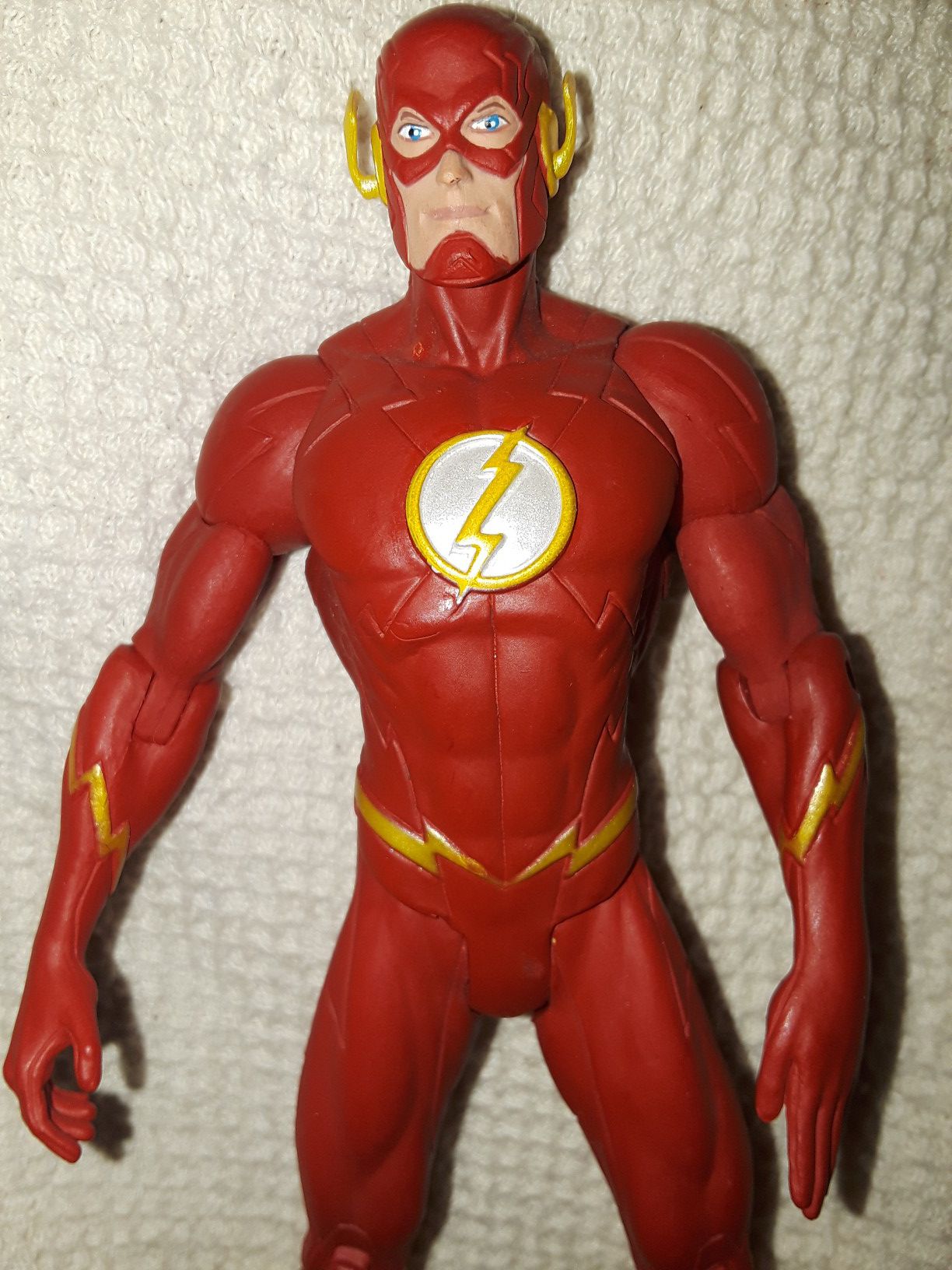 DC DIRECT JUSTICE LEAGUE NEW 52 COMIC SERIES - THE FLASH 7" FIGURE - ASQ6 DC Collectibles 52 Flash Figure
