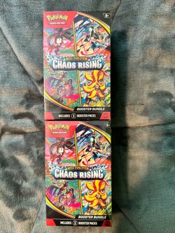 Pokémon Chaos Rising Booster Bundle Set of 2