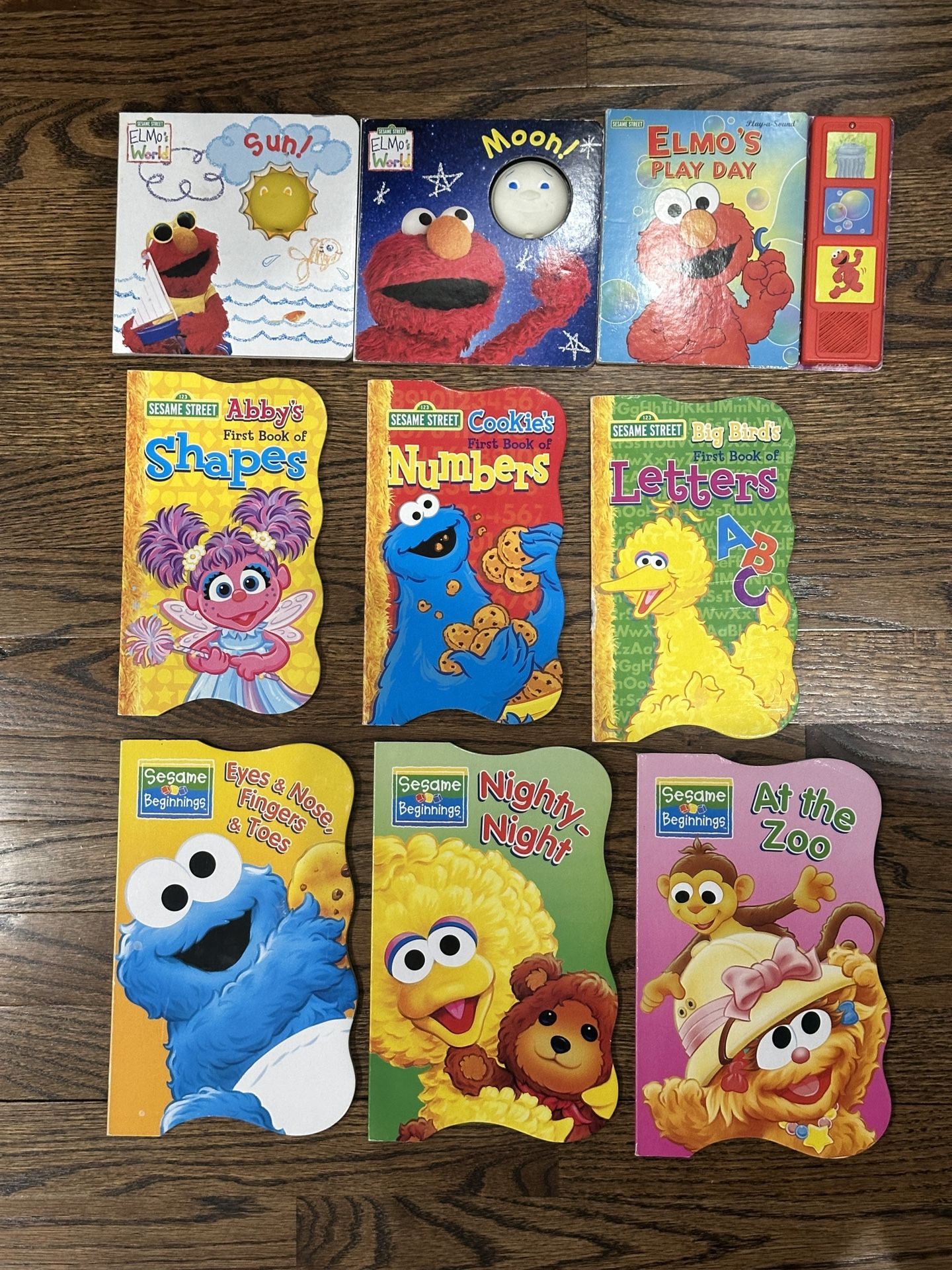 Sesame Street Educational Book Lot