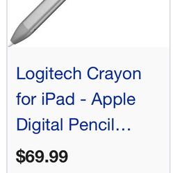 Logitech Pencil For IPad