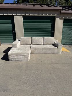 Delivery! Boneless Sectional Sofa