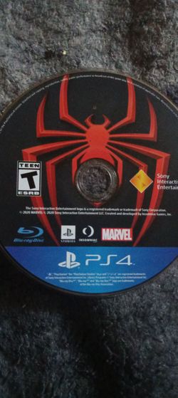 Spiderman miles Morales ps4