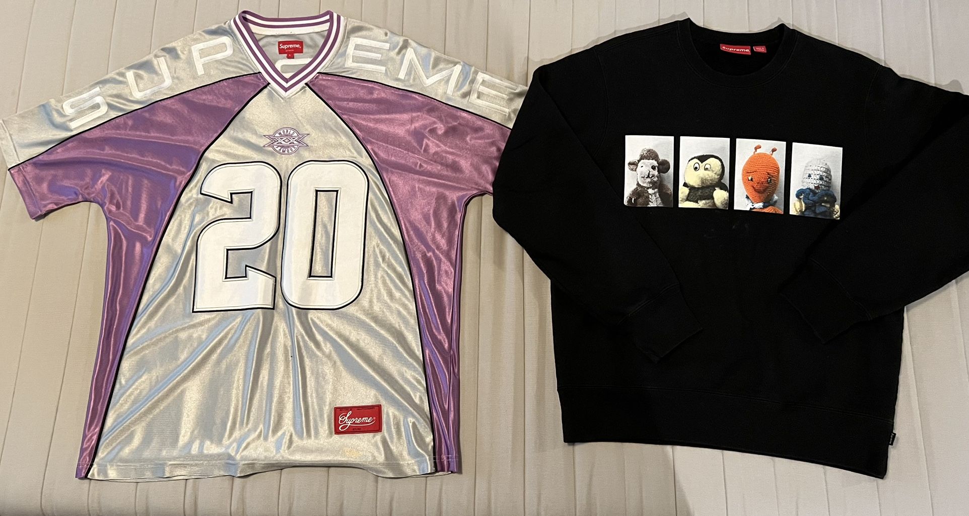 SUPREME JERSEY-SWEATER