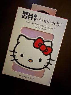 Hello Kitty x Kitsch Satin Pillowcase King Size